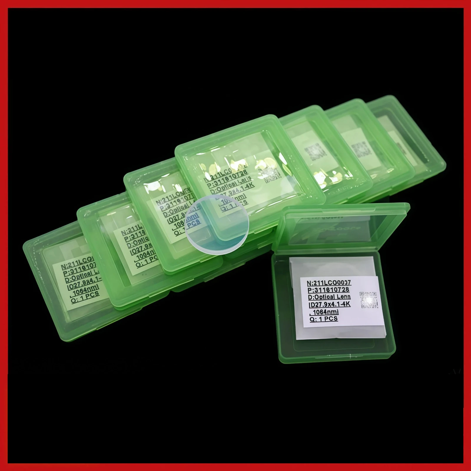 Laser protection lenses 27.9T4.1 Jiaqiang original high temperature resistant 37T7 imported quartz coated 249T1.5