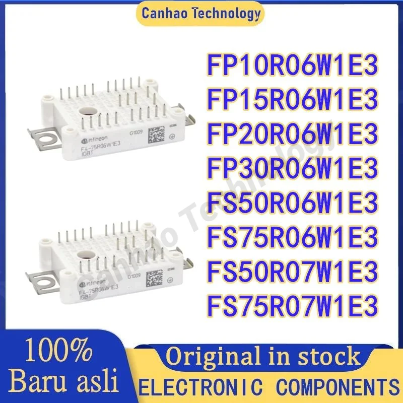 New original FP10R06W1E3 FP15R06W1E3 FP20R06W1E3 FP30R06W1E3 FS50R06W1E3 FS75R06W1E3 FS50R07W1E3 IGBT module Integrated Circuits