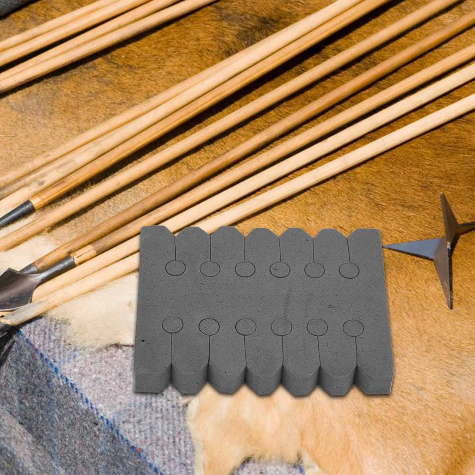 السهم فاصل الرف إيفا الإسفنج السهم فاصل حامل أرفف لالسهام اطلاق النار الصيد الرماية التبعي #2