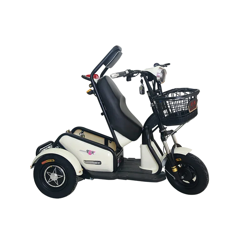 lithium battery optional cheap price three wheel electric tricycle with passenger seat for adults