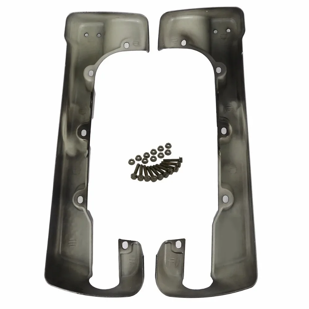 Estensioni della borsa da sella allungata dura da 4 "per Harley Touring Electra Road Glide King 1994-2013 accessori per moto