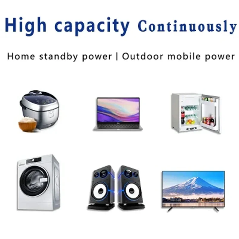 7 Million MAh Portable Emergency Charging Power Station 3000W Household Solar Generator Outdoor Camping Energy Storage 220v 110v