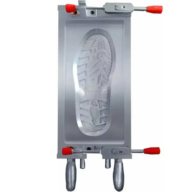 Safety Shoe Sole Mold Rubber Outer Bottom Forming Tool for Industrial Footwear Manufacturing Custom Design Durable Steel