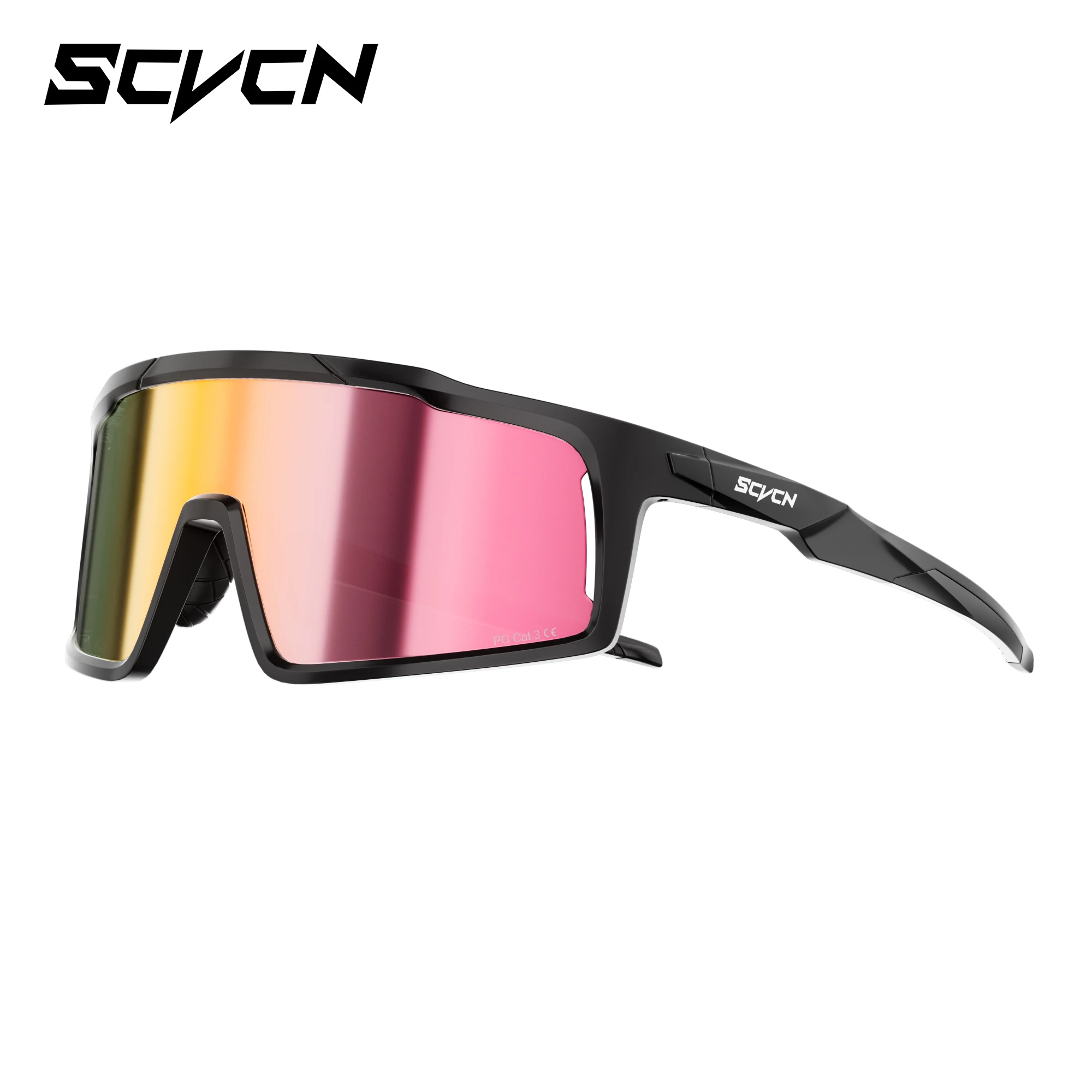 AliExpress SCVCN HD Anti-Glare Polarized Cycling Sunglasses Pickleball UV400 Outdoor Sports Camping Glasses Fishing Marathon Hiking Glasses