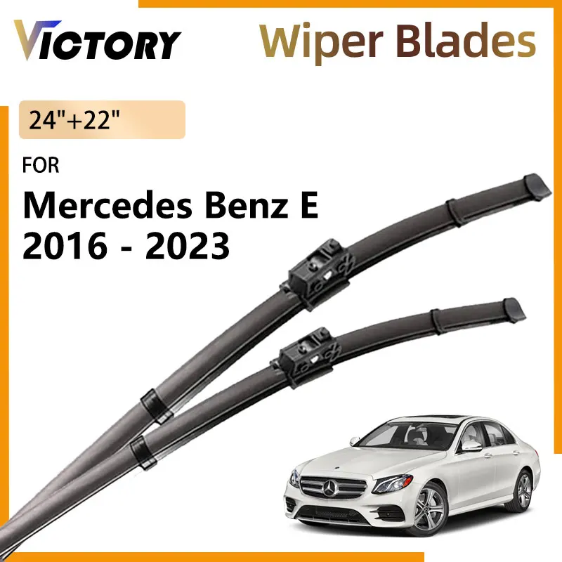 

For Mercedes Benz E Class W213 S213 2016 - 2023 2022 2020 2018 2017 Accessories Car Front Wiper Blades Windshield Window Brushes