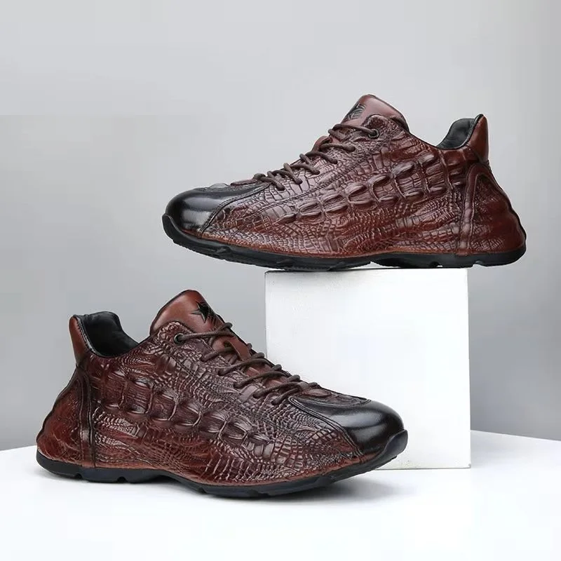 BATMO 2024 new arrival Genuine Leather casual shoes men,Sneakers PDD019