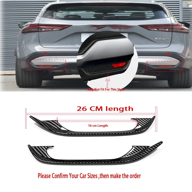 For Nissan Qashqai J12 2022 2023 ABS Chrome Front Rear Foglight Bezel Trims Fog Light Lamp Bumper Protector Cover Accessories