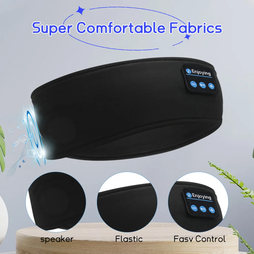 

Fone Bluetooth Earphones Sports Sleeping Headband Elastic Wireless Headphones Music Eye Mask Wireless Bluetooth Headset Headband