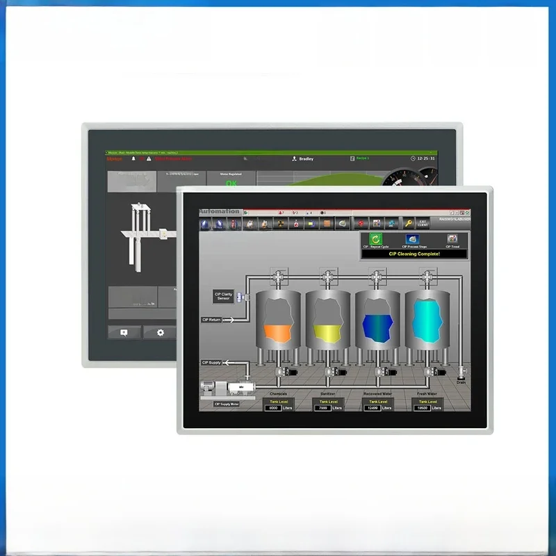

15 15.6 Inch Embedded Computer Industrial All in one Panel PC With LCD Touch Screen for Kiosk