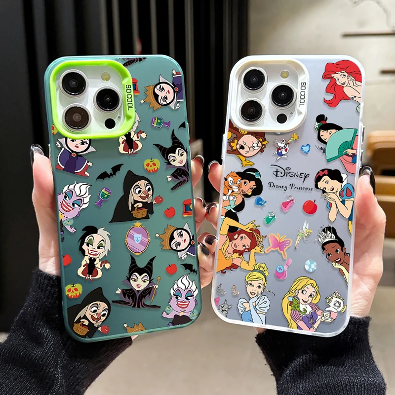 Hard Case for Xiaomi POCO X6 X5 X3 NFC F3 F4 GT F5 F6 M6 Pro 4G M5S C65 Mi 13T 12T 14 13 12 11 Lite 5G NE Disney Princess Queens