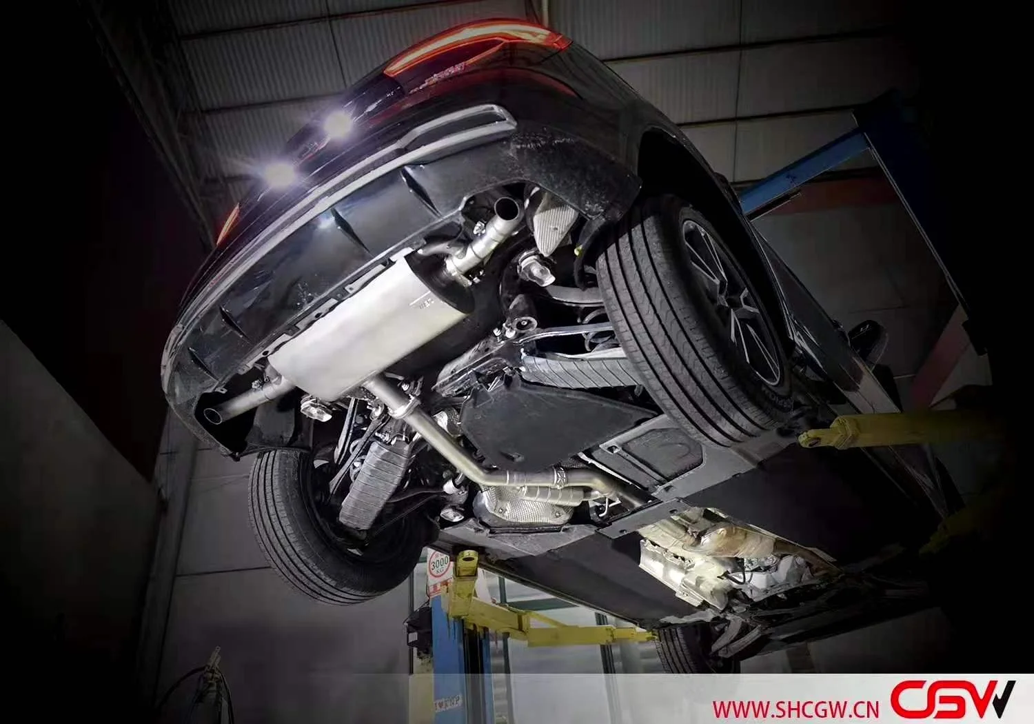 China Factory Auto Parts Exhaust Car Electric Muffler System for  Q5 2.0T 2018+ RSQ5 Style