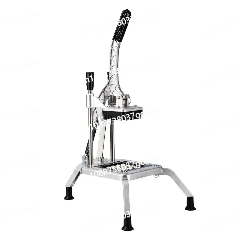 

Vertical spring return cutting machine Manual French fries machine