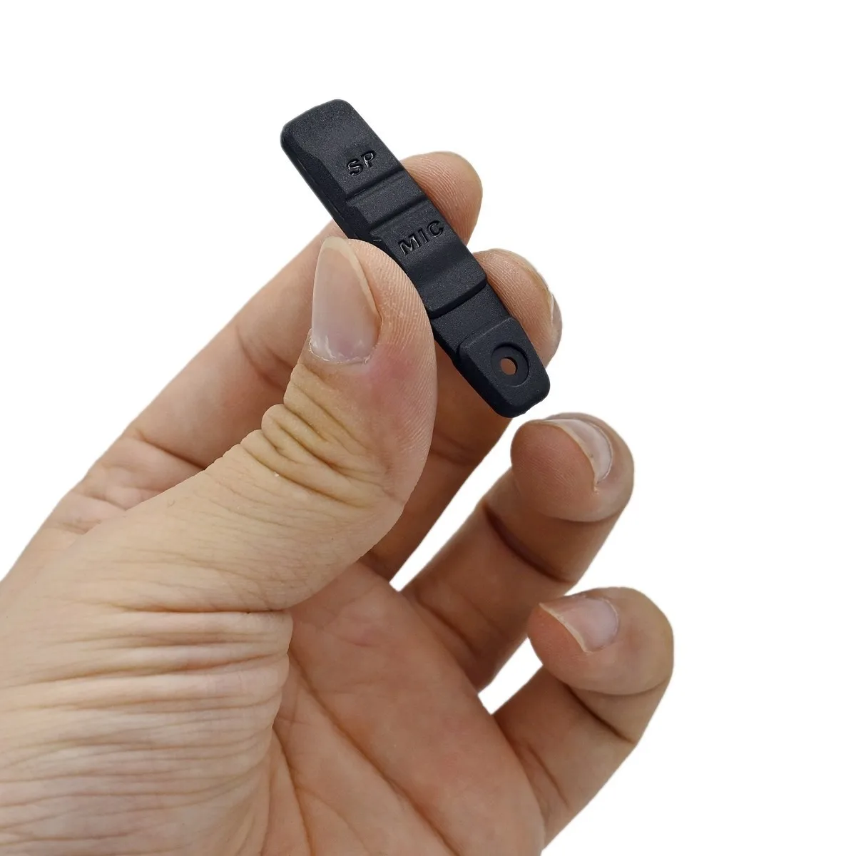 Rubber Mic Plug Dust Cover with Screws for Wouxun KG‑UV9D Mate, UV9Dplus, UV‑9E Two Way Radio Replacement Parts