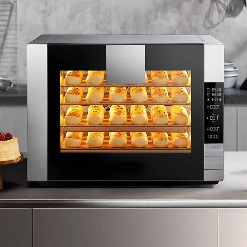Stainless Steel Commercial Convection Baking Oven Multi-Layer Trays Even Heat Distribution Countertop Electric Oven(Customized)