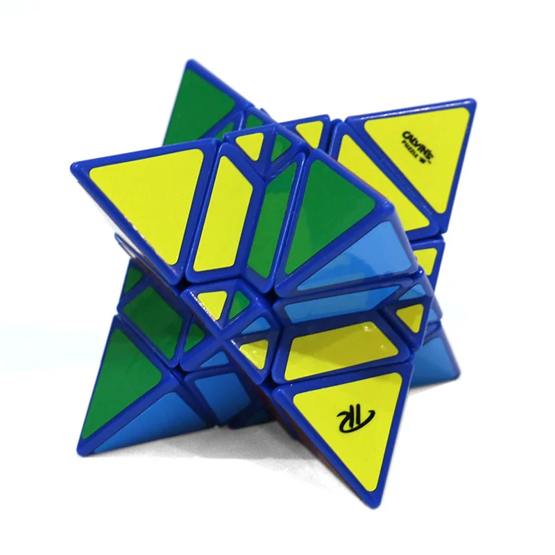 Text 3D Star Magic Cubes Blue Limited Edition Troy 3d-star Third-Order Variant Shaped Toy