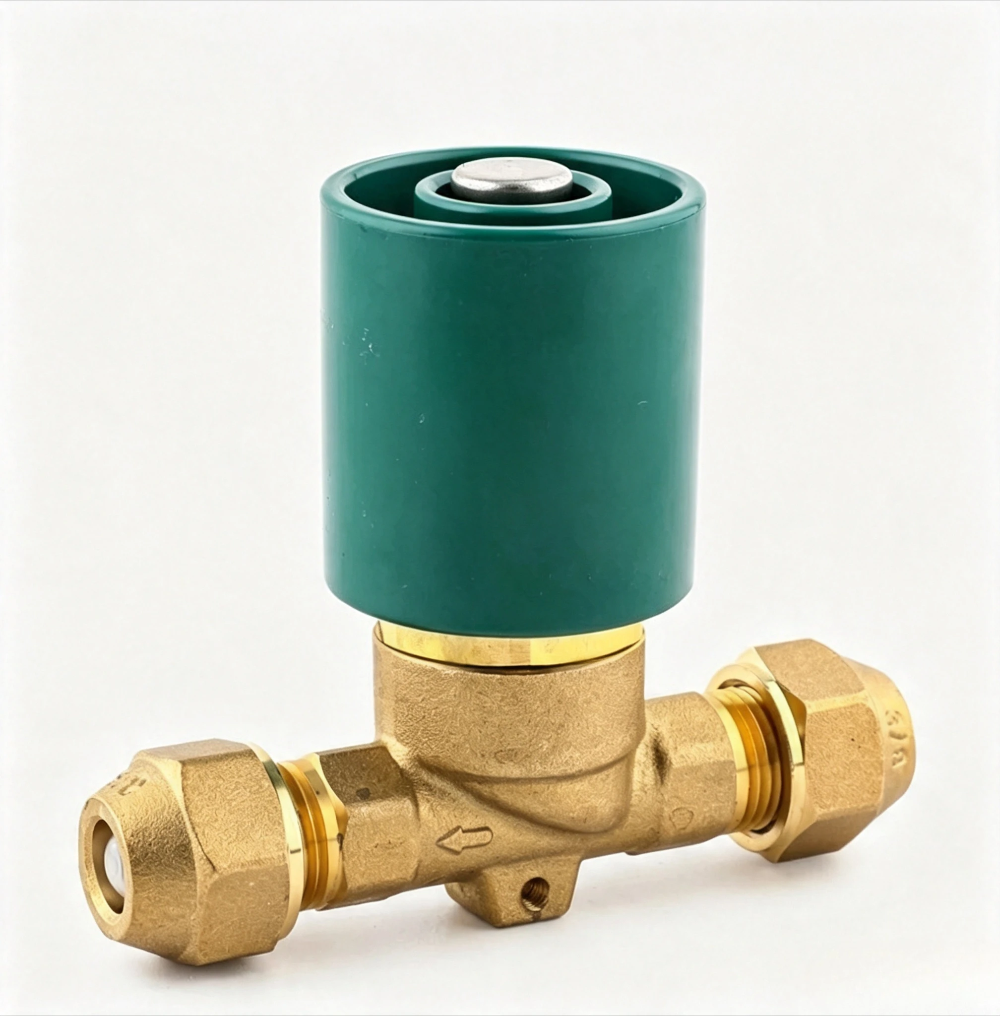 HM-01 Brass Solenoid Valve Normally Open Electromagnetic Valve Coil Emergency Strong Magnetic Universal Fluid Control Valve