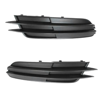 Front Bumper Fog Light Grille Cover for Audi A6 C7 2011-2014 4G0807681F 4G0807682F