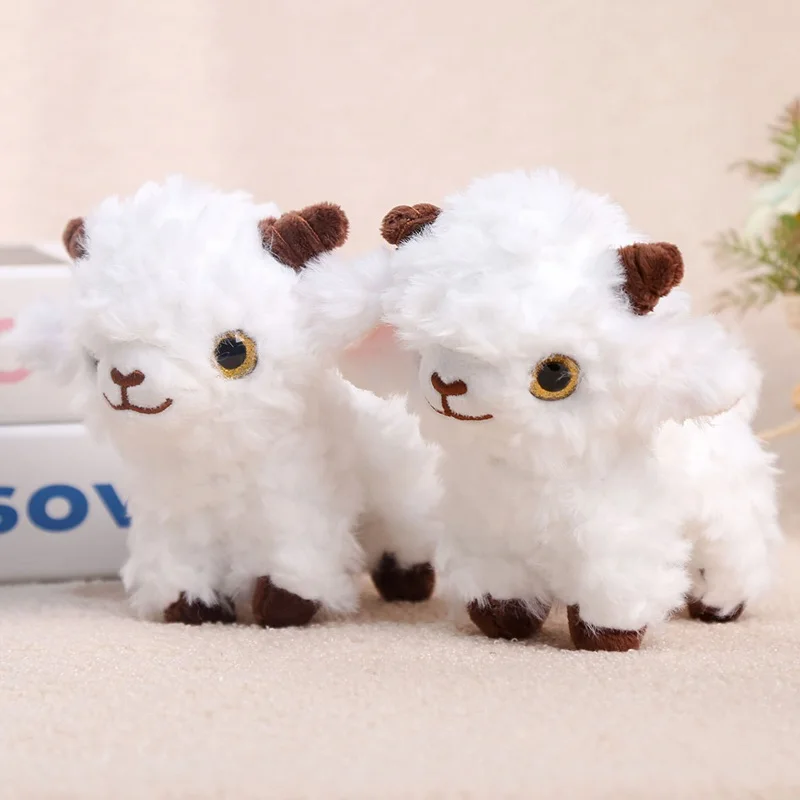 

New Lamb Plush Doll Pendant Cute Cartoon Lamb Plush Doll Pendant Male Female Same Style Keychain Pendant
