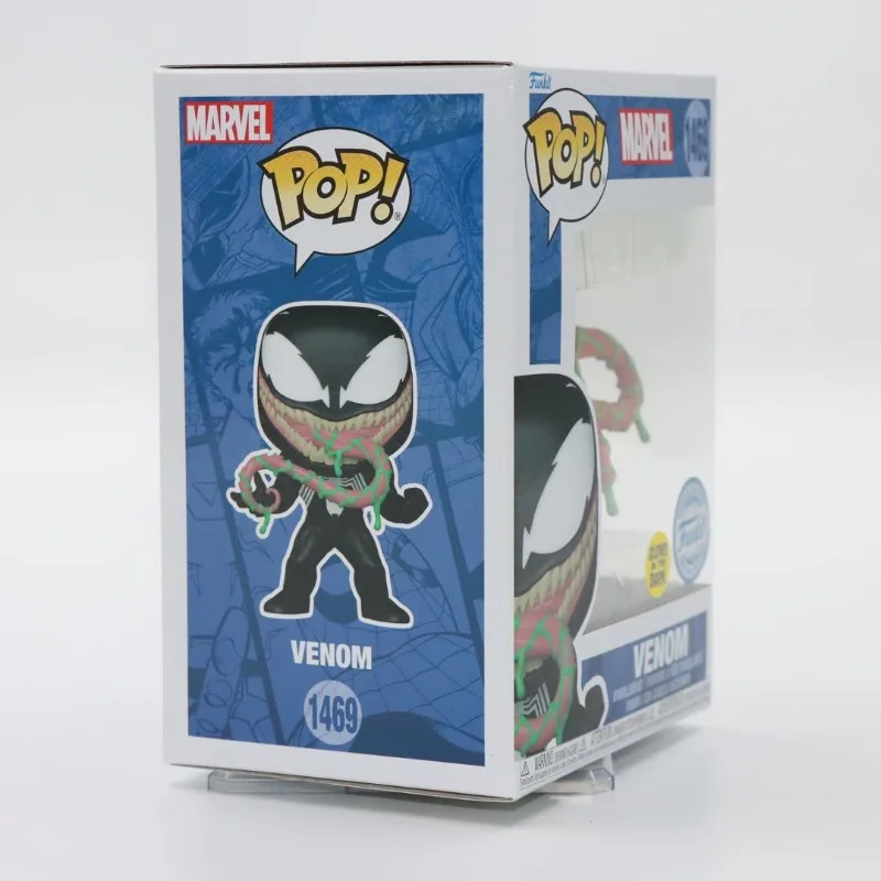 Genuine Funko Pop Marvel Comics Venom #1469 Vinyl Action Figure Collectible Model Toy Valentine's Day Gift for Kids Boys Girls - Image 6