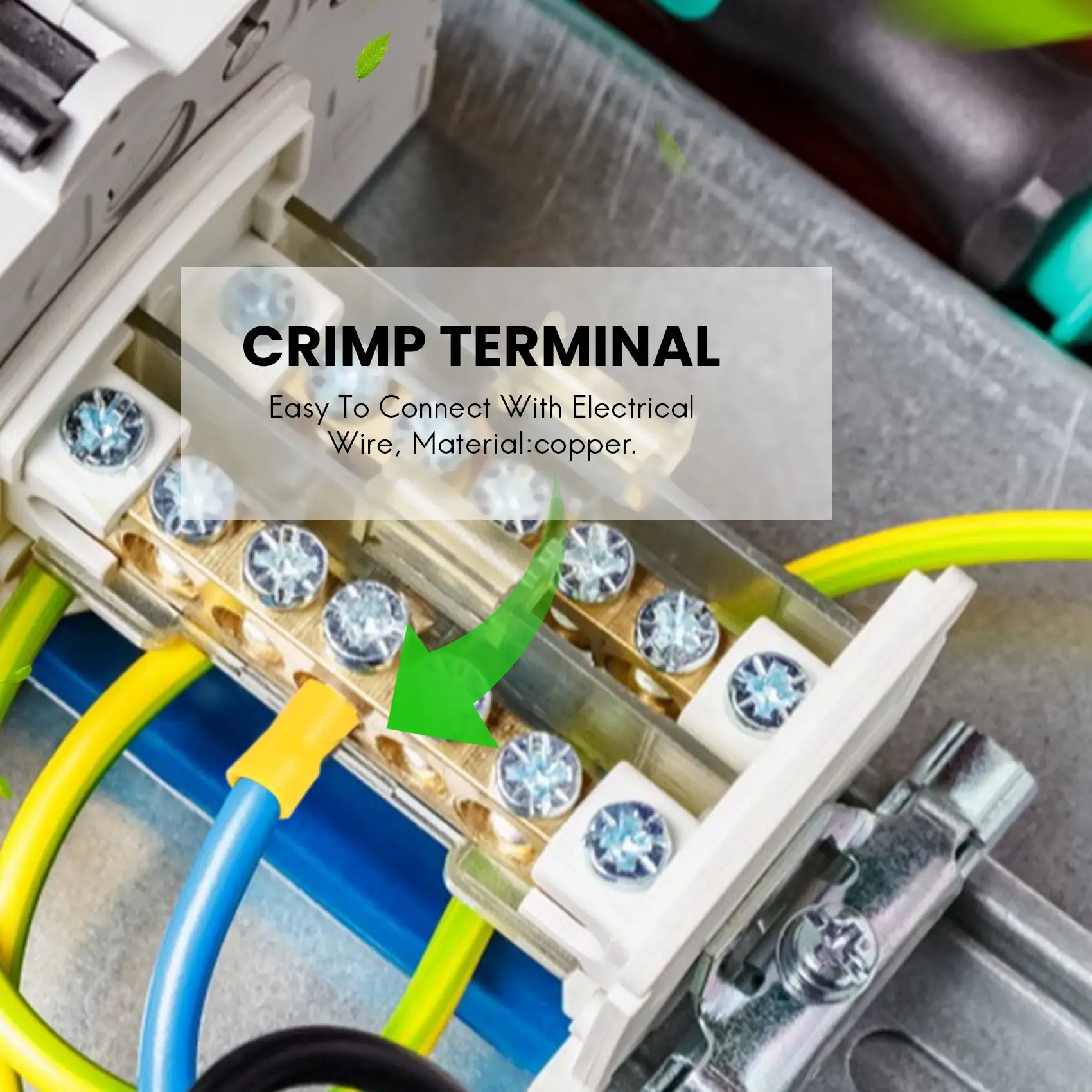 Conector de fio tipo U de pá de garfo isolado, Terminal de crimpagem elétrico, 22-16, 16-14, 12-10 AWG, 300 pcs