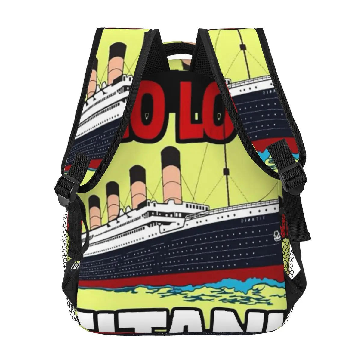 Just A Boy Who Loves Titanic mochila informal Unisex estudiantes ocio viaje ordenador mochila