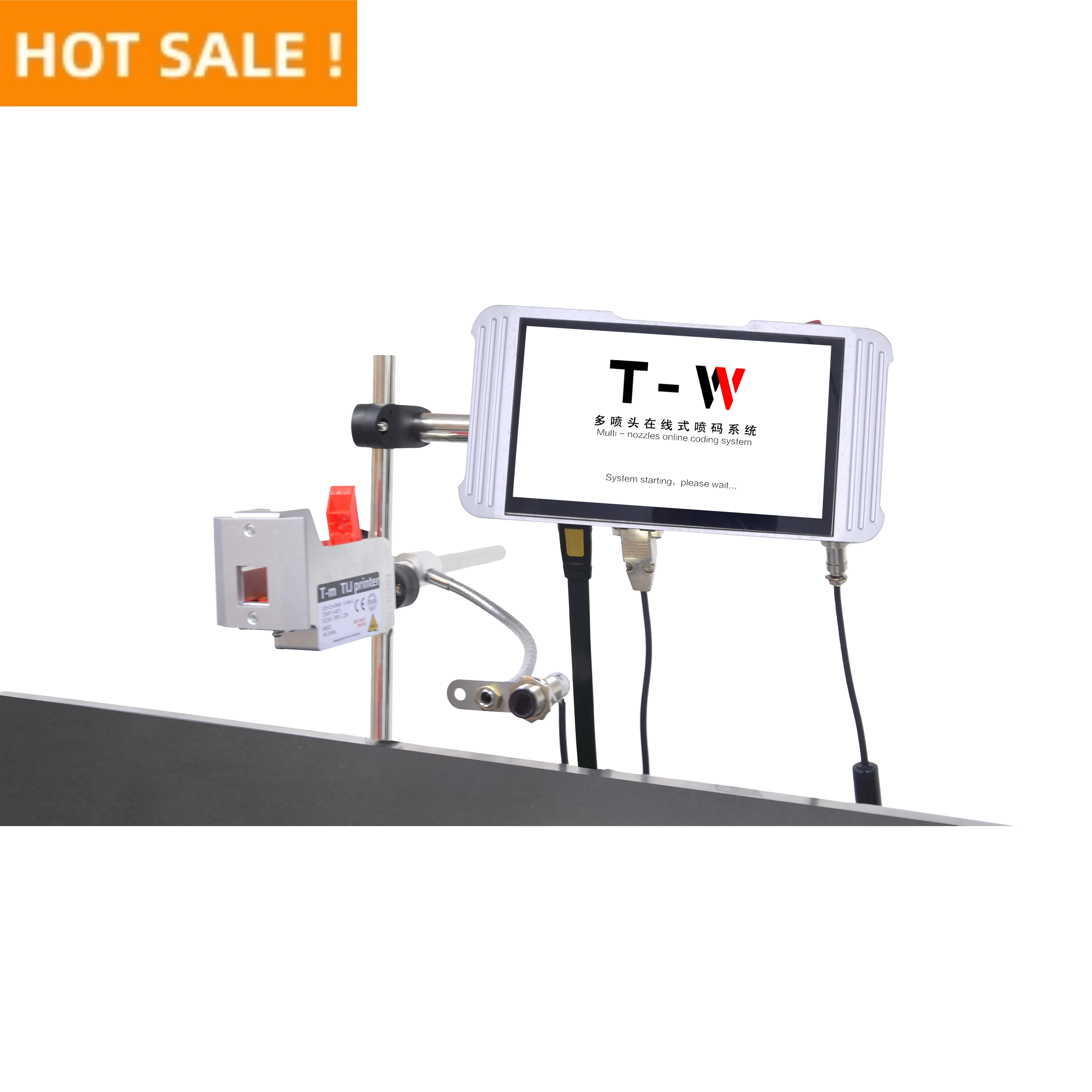 2025 Factory Supply Exp Online Inkjet Batch Number Coding TIJ Printing Machine For Production Line Automatic Online Printer