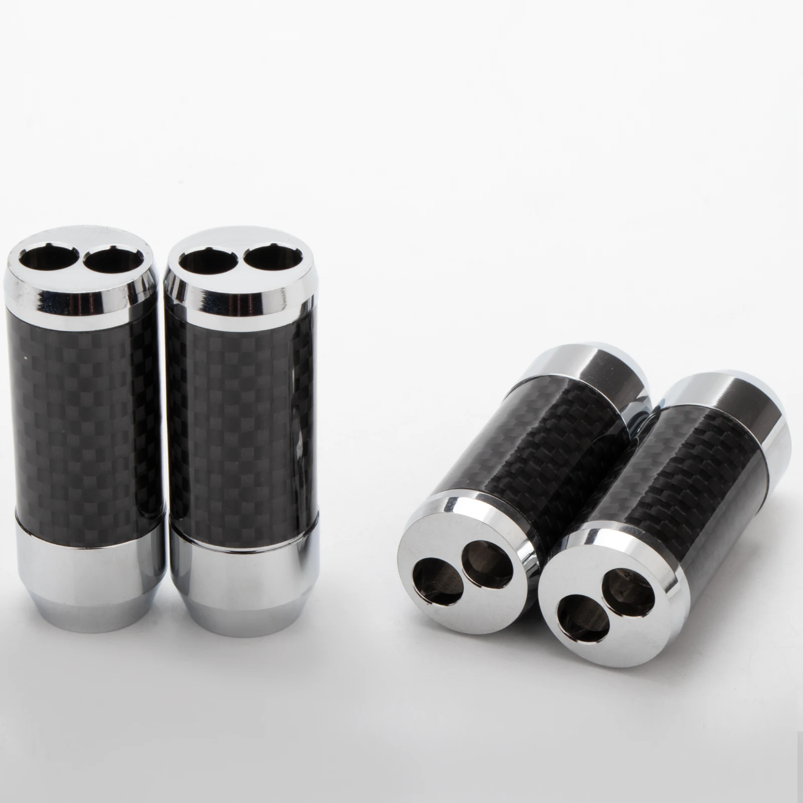 Y-разветвитель из углеродного волокна, отверстия 11 мм до 2x7 мм, кабель для брюк, загрузка от 1 до 2, кабель RCA для динамика, аудиоразъем для провода «сделай сам», кабель динамика