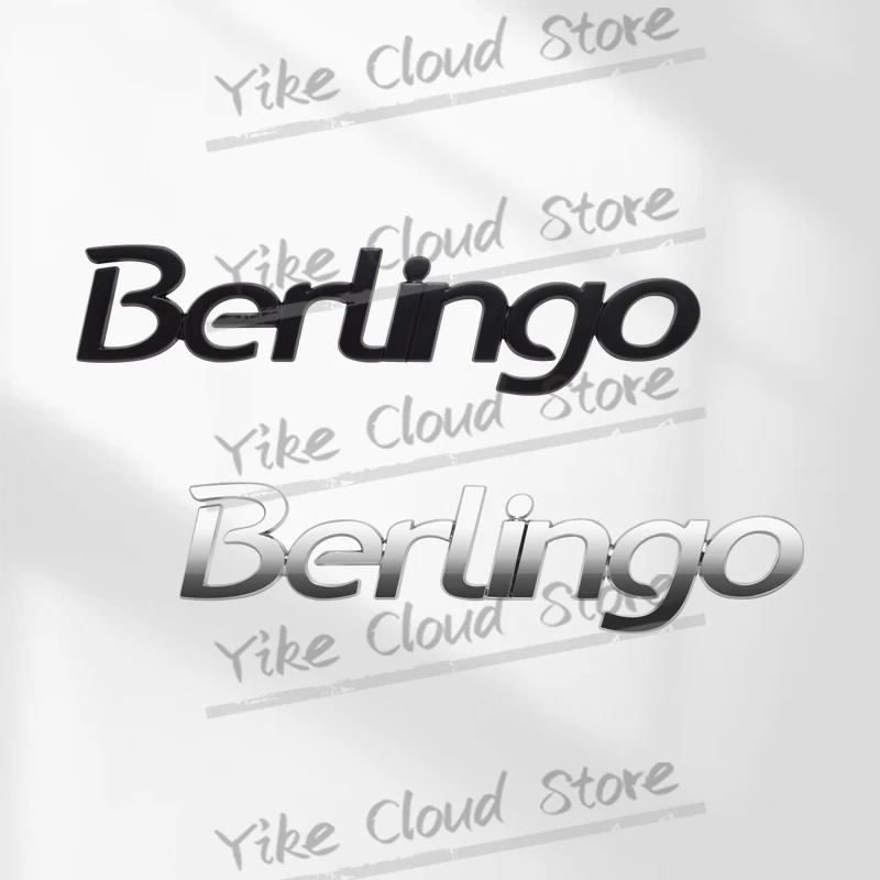 لسيتروين بيرلينجو K9 M XL شاحنة التخييم رسالة الديكور شعار تصفيف السيارة ثلاثية الأبعاد شارة معدنية الجسم جذع ملصقات بمادة لاصقة ذاتية #1