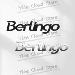 For Citroen Berlingo K9 M XL Camper Van Letter Decoration Emblem Car Styling 3D Metal Badge Body Trunk Self Adhesive Stickers