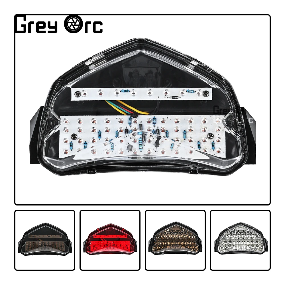 Motorcycle Taillight Integrated LED Rear Tail Stop Light Turn Signal Lamp for Suzuki GSXR600 GSXR750 GSXR 600 750 K4 2004 2005