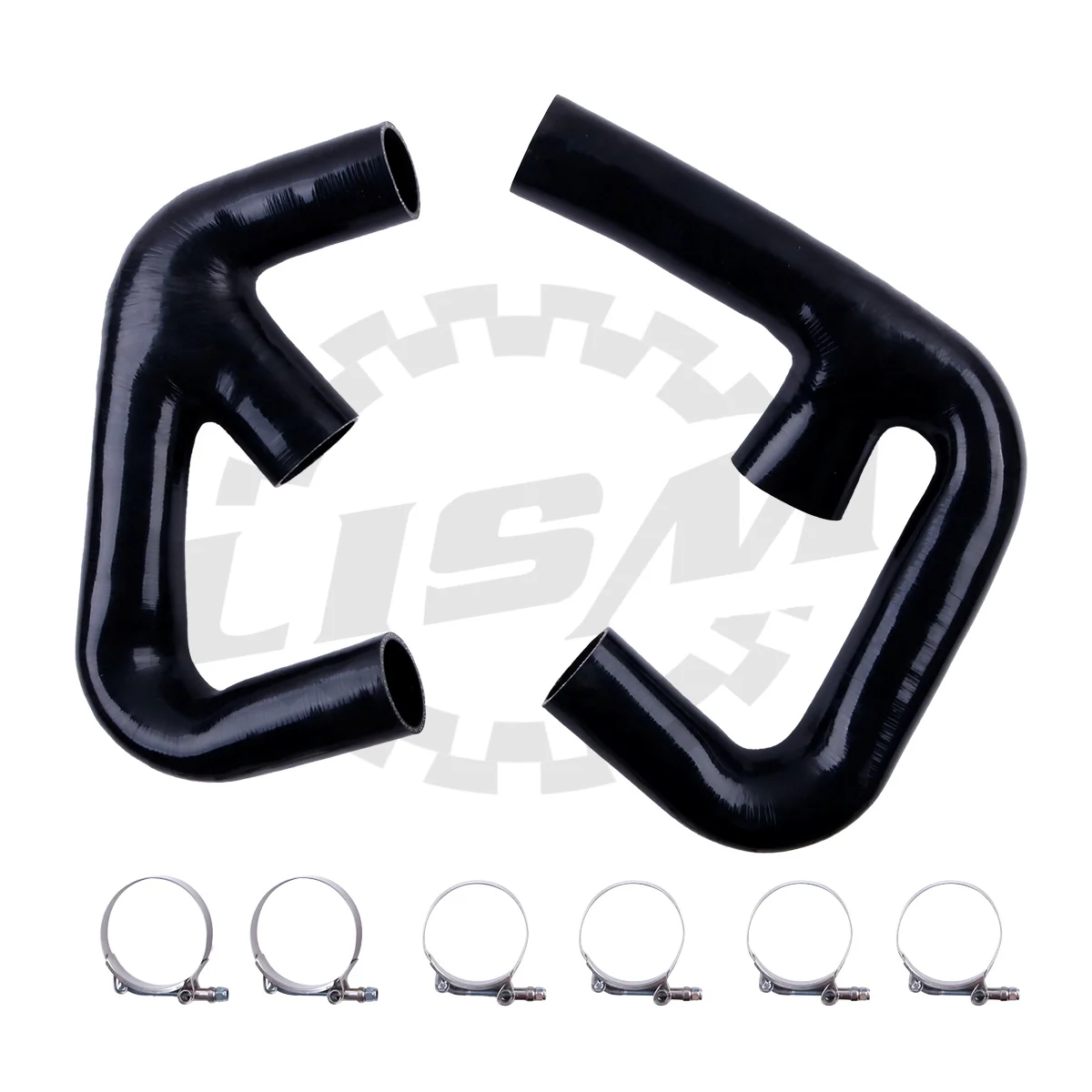 

2PCS 4PLY For VW Golf R GTI MK7 2.0T 2015+ Upgrade Turbo Silicone Intercooler Intake Hose Kit Pipe