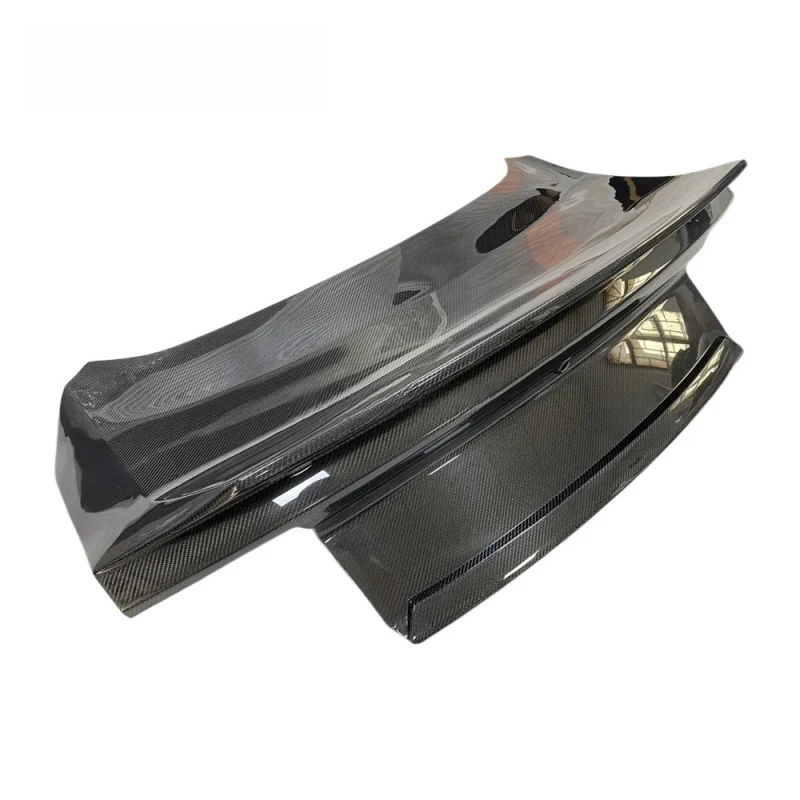 Suitable CSL Style Carbon Fiber Trunk Lid with Spoiler New Condition 2014-2023 Mustang Car Bumpers