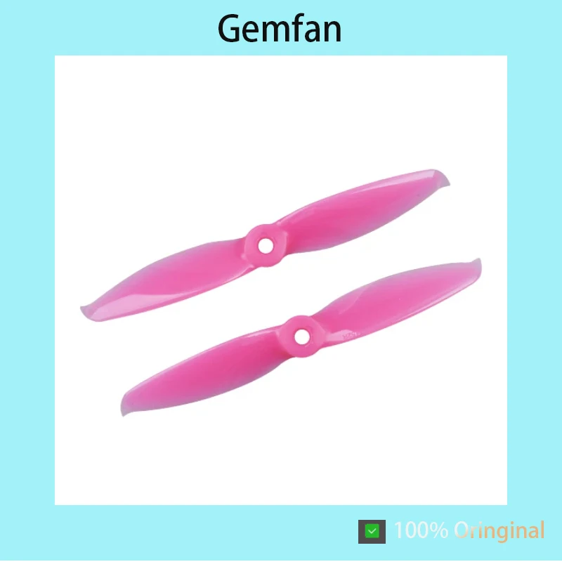 Gemfan Flash 5152-2 5 Inch 2-Blade High Speed Propellers, Replacement Props for FPV Racing Quadcopter Multirotor