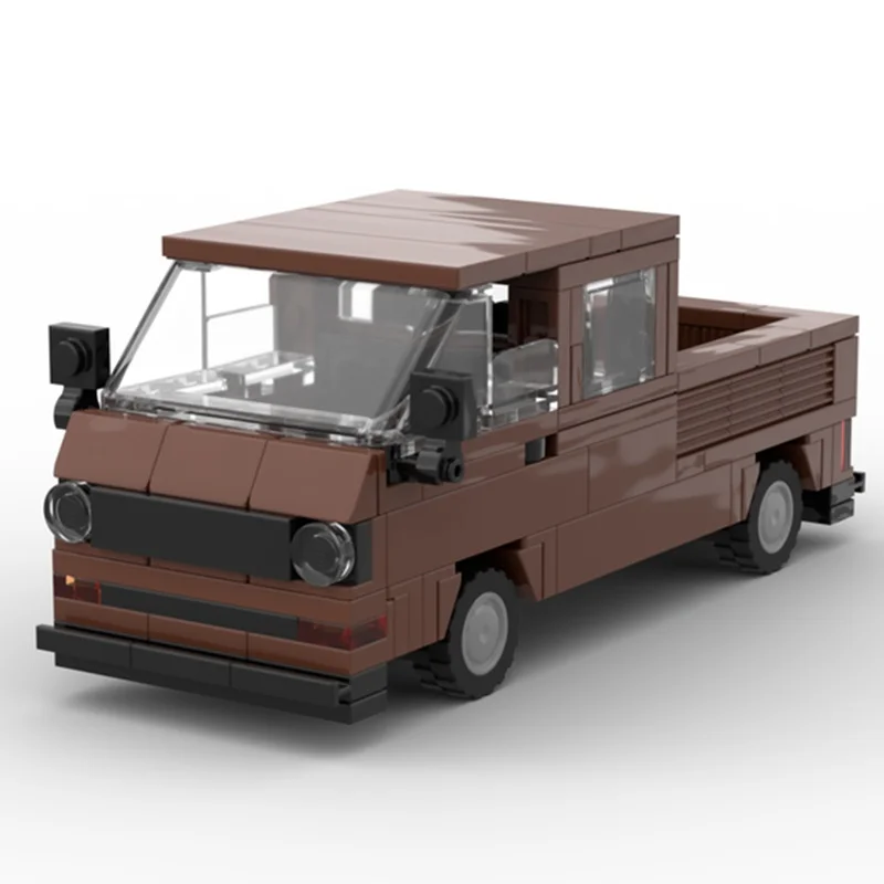 175 قطعة MOC VW الناقل دوكا مدينة المرور نموذج بناء هدية الكريسماس كتل العمارة اللعب لتقوم بها بنفسك فكرة عيد ميلاد الاطفال #4