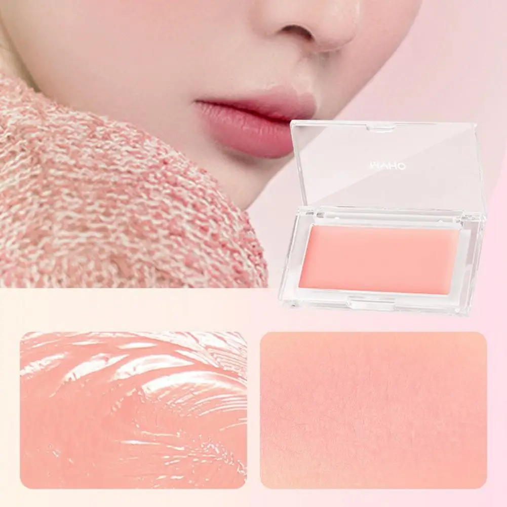 Peach Color Matte Blush Portable Matte Cream Blush Enhance Skin Tone with Subtle Shine Smooth Women's Accessories for A