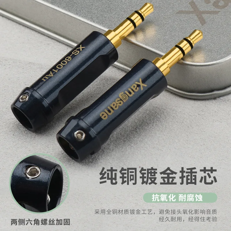 Xangsane/Elephant God 3.5mm Audio Plug Mobile Phone Computer Audio 3.5 Welding Head Terminal DIY Connector