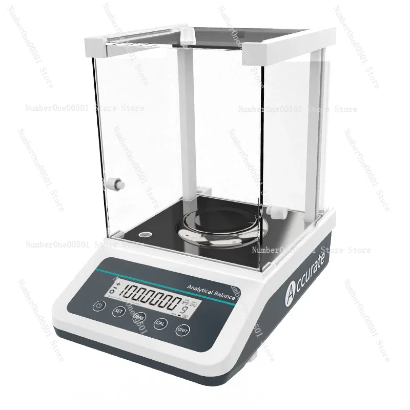 Electronic analytical balance 1/10,000, precision 0.001g 1/thousandth 0.1mg laboratory