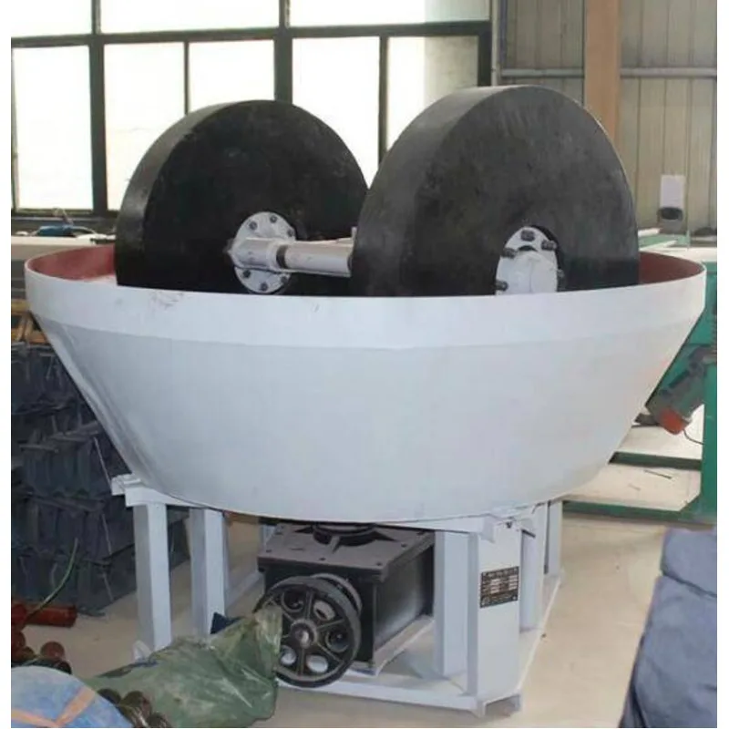 

Gold Grinding Machine Milling Mineral Silver Powder Rock Gold Ore Slag Electric Machine Double Wheel Rolling Wet Grinding