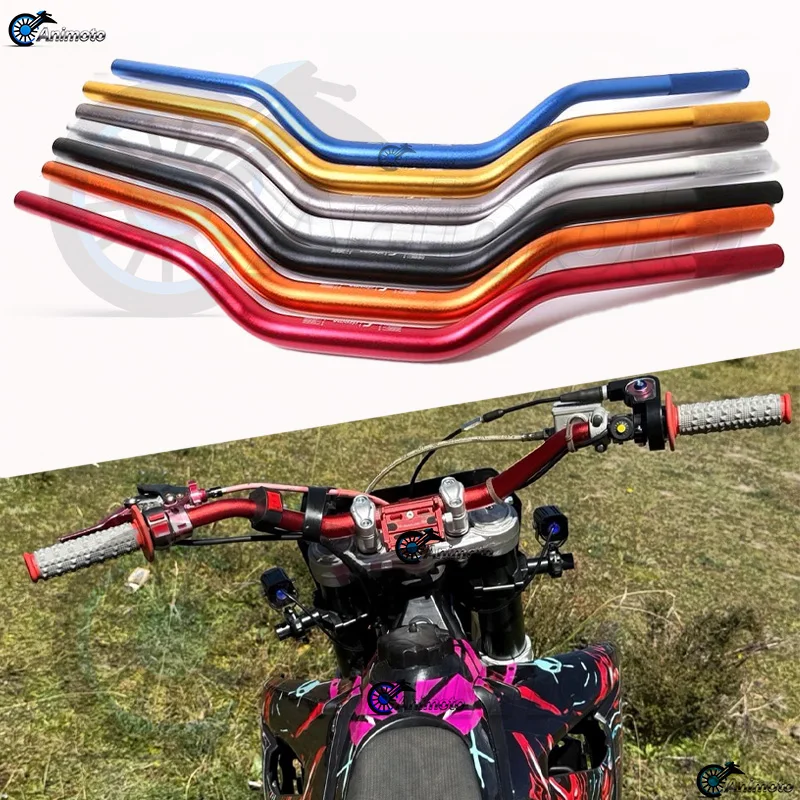 

Motorcycle 22mm Handlebar Handle Bar Aluminum Alloy Handlebars For KTM HONDA YAMAHA BMW Universal Pit Dirt Electric Bike Motocro