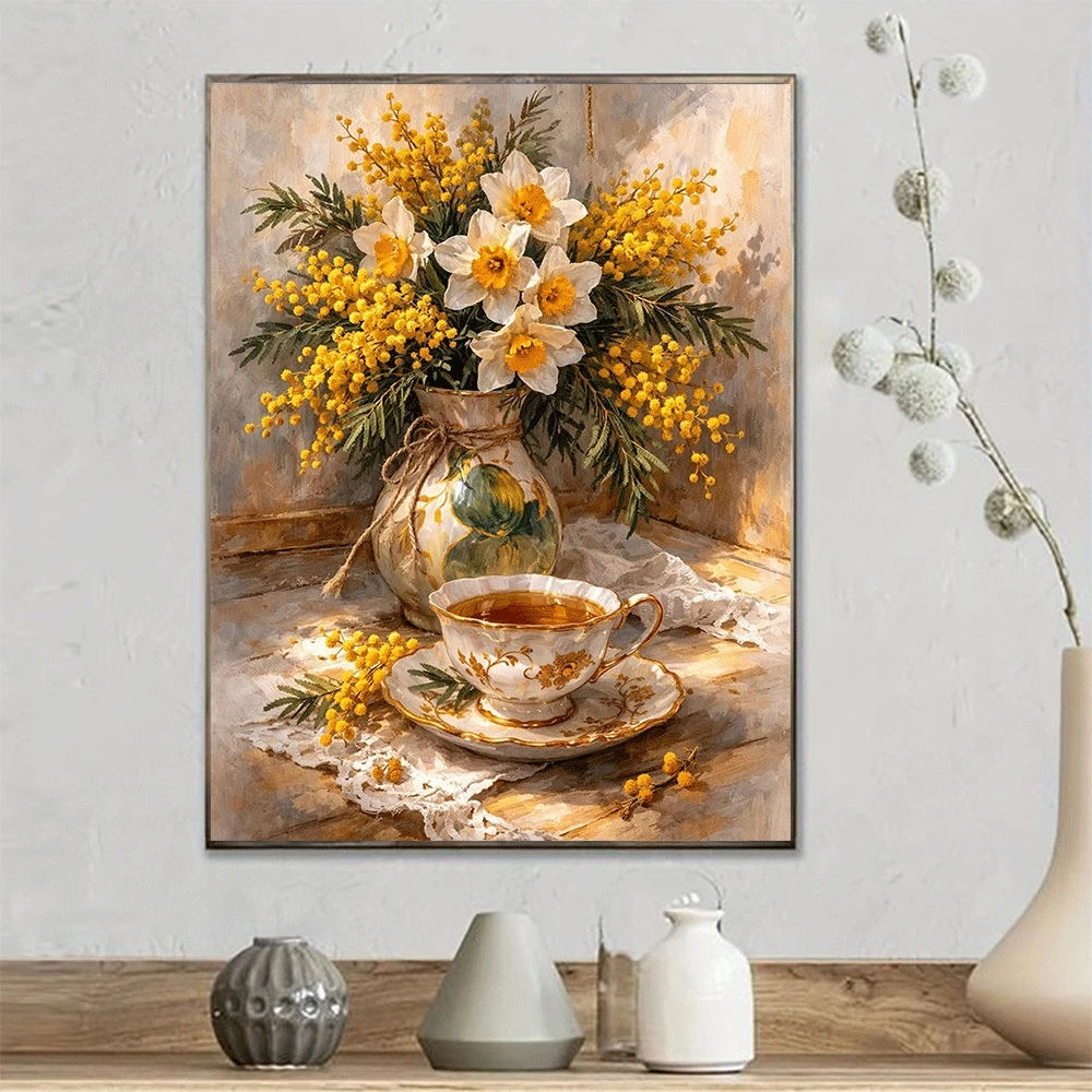 

Vintage Floral 500/1000/1200/2000 PCS Jigsaw Puzzles Family Activity Games DIY Puzzle for Living Room Home Decor Gift Frameless