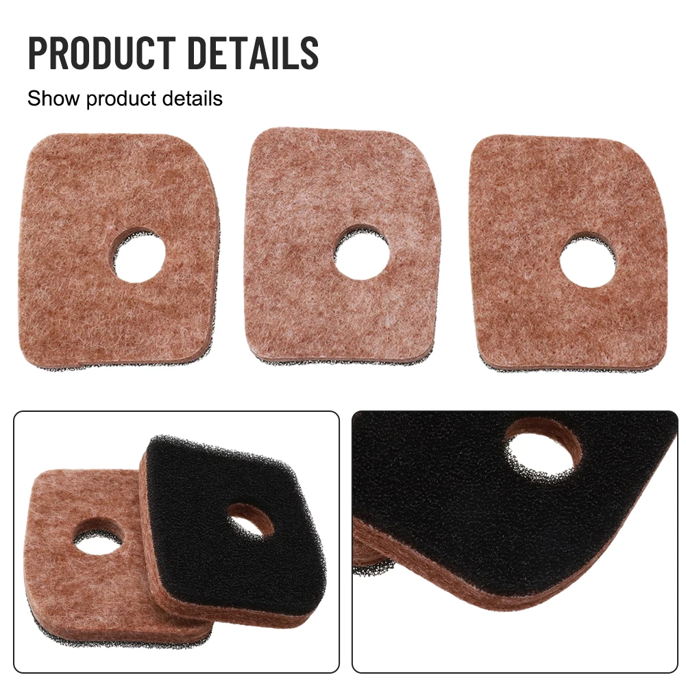 

Garden Accessories Garden Power Tools Air Filter BG56C BG66C BR200 Backpack Blower Blade Blower Blower/shredder 5pcs Clean Foam