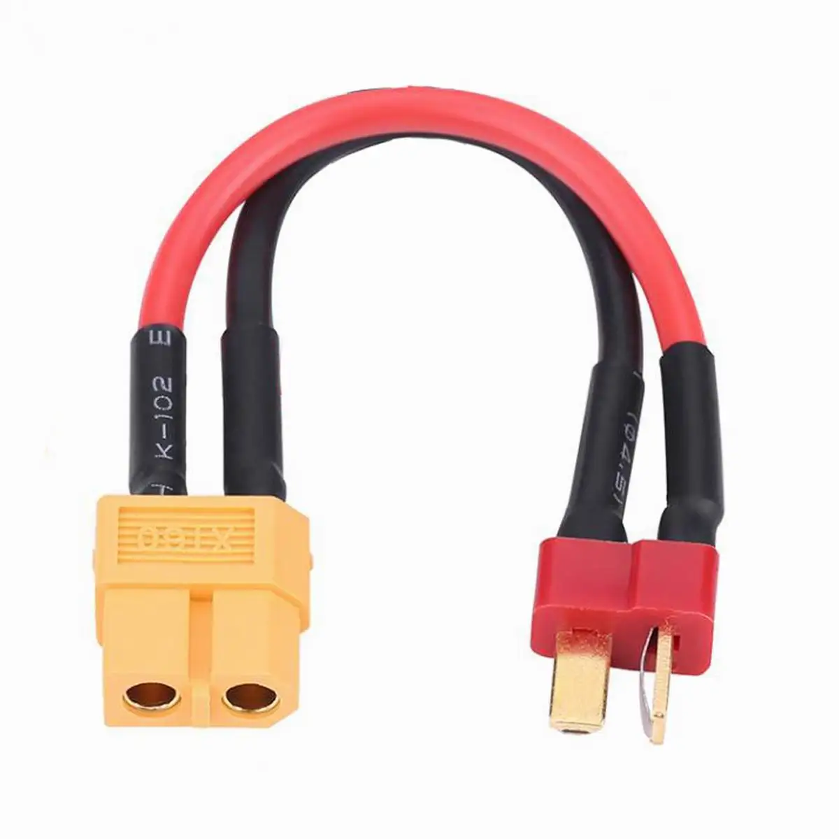 Kabel łączący XT60 do Deans T-Plug męski żeński do akumulatora Lipo 14AWG RC Parts