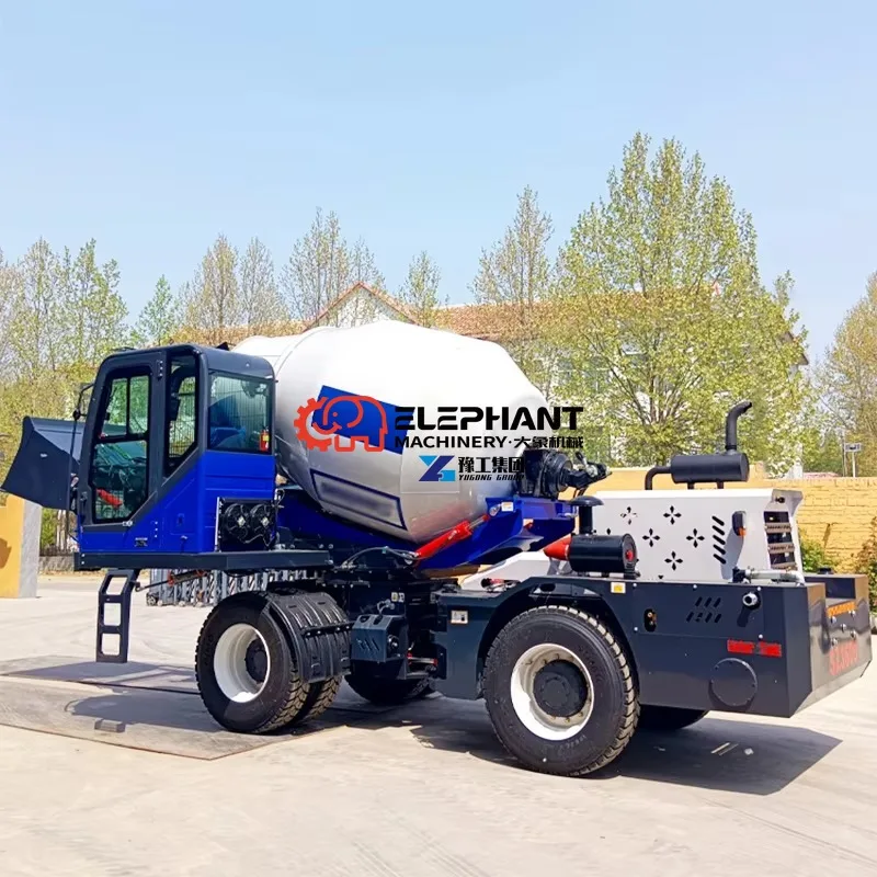 Premium Commercial Grade 3m³ 4m³ and 3 CBM Output with 85kW Engine High Torque Concrete Mixer Truck