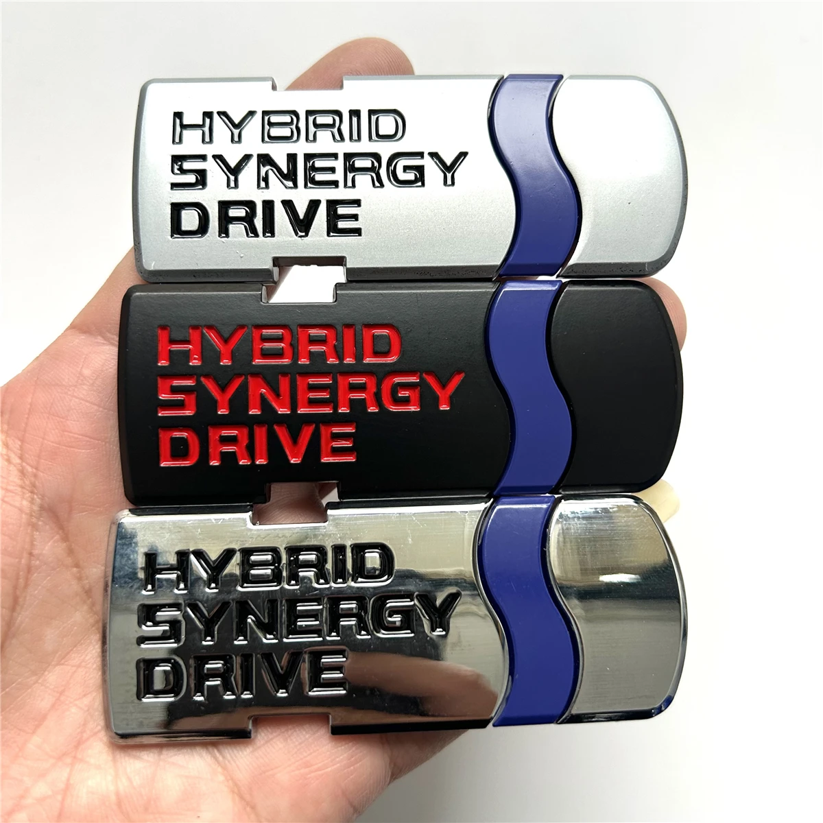 Car Sticker Emblem Auto Badge Decal for Toyota Hybrid Synergy Drive Letter Prius Camry Rav4 Crown Auris Car Styling Accessories