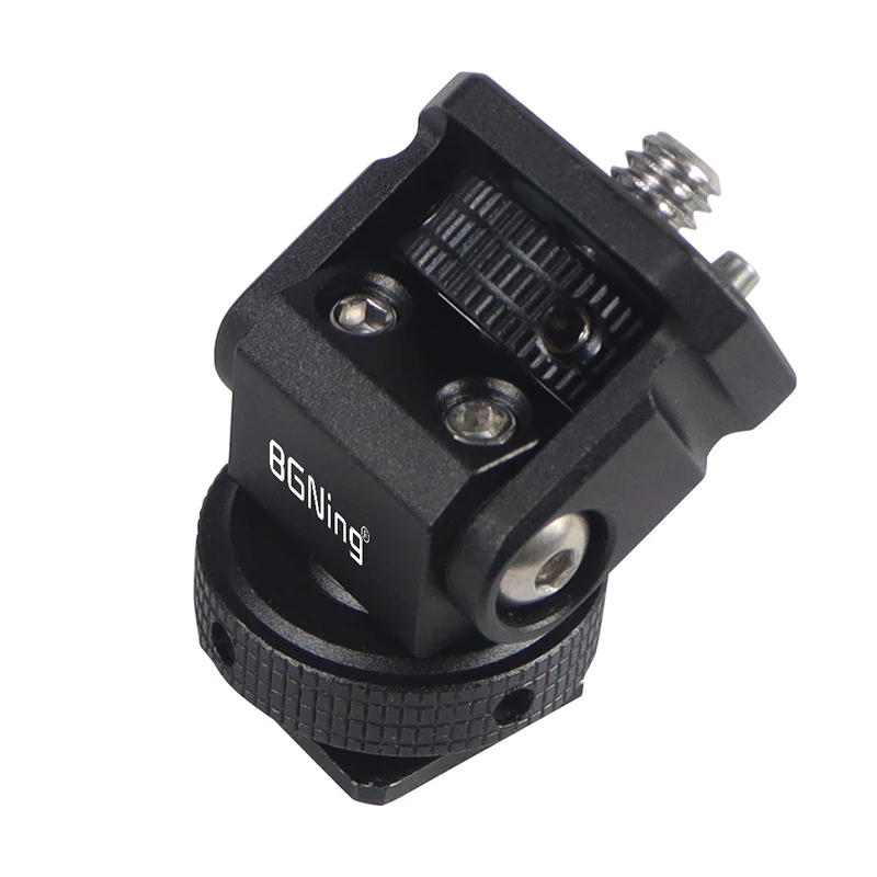 Monitor EVF Ständer Halter Kaltschuh Halterung für Kamera Feld Monitor Mikrofon Blitzschuh 180 Grad verstellbare Stabilisator Halterung – Detail 21