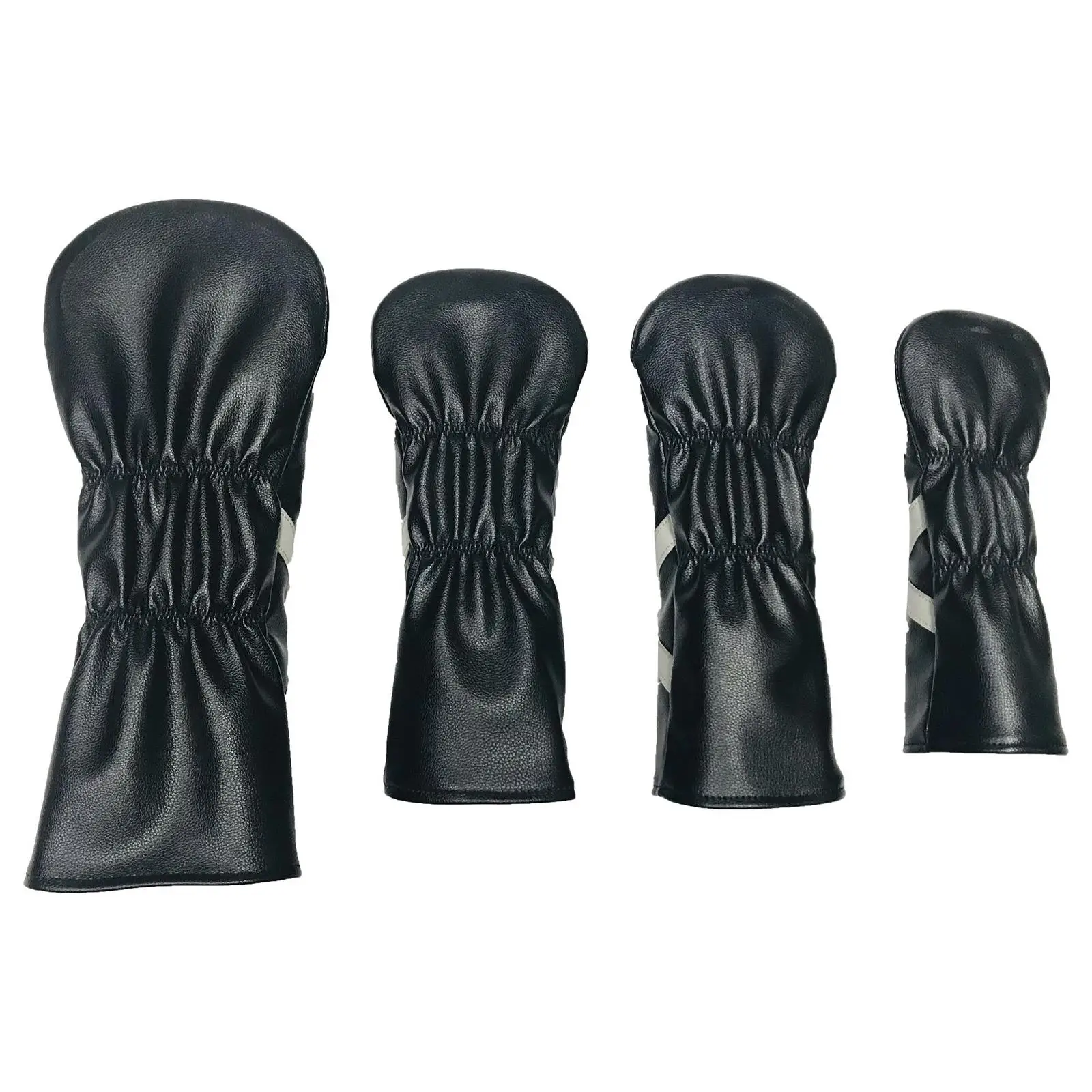 

4Pcs Golf Wood Headcover Set Clubs Cover Driver Wood 1,3,5 UT Covers