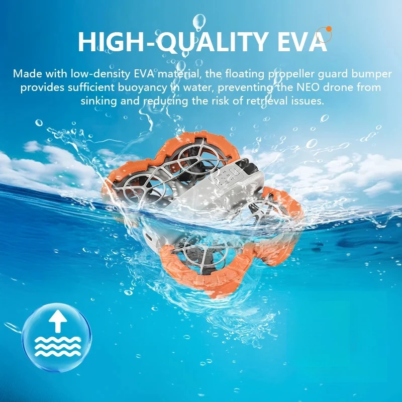 Parts Propeller Guard Cover EVA Floating Protector For DJI NEO Drone Accessories Anti-Collision Ring