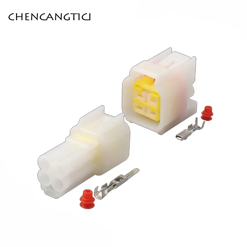 

1 Set 4 Pin Male Female Electric Throttle Speed Regulation Switch Auto Connector FW-C-4M-B FW-C-4F-B