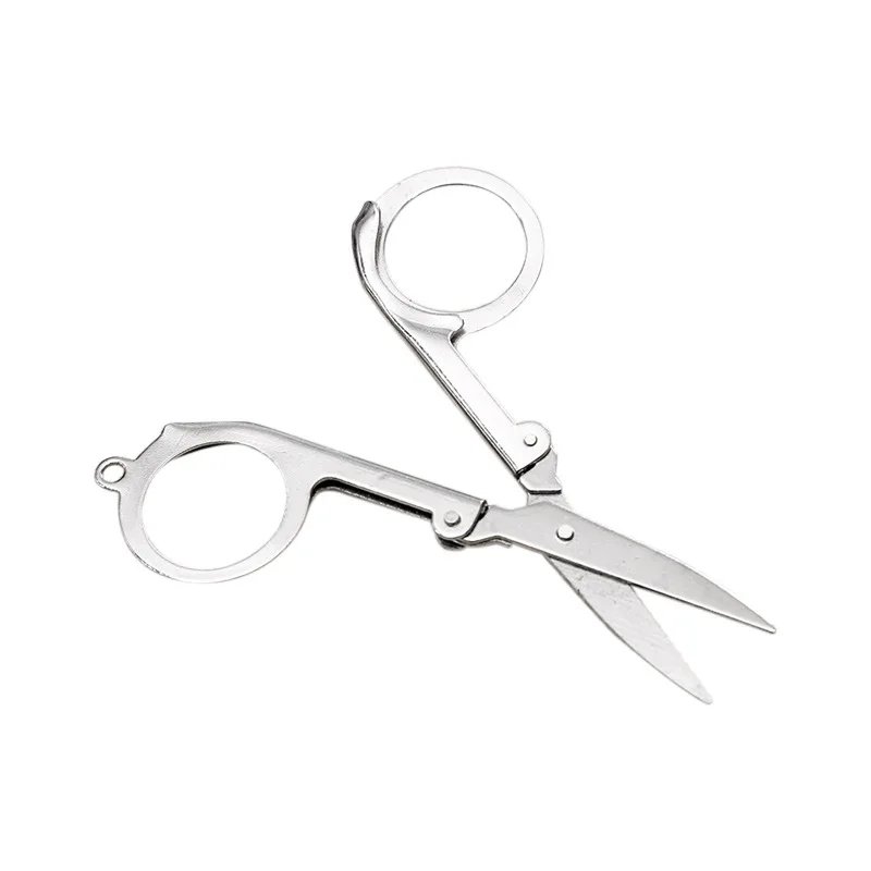 Folding Scissors Pocket Travel Small Crafts Sharp Blade Emergency Mini Foldable Travel Embroidery Scissor Thread Tailor Scissors