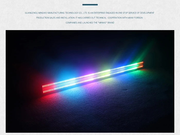 LED Pixel Licht 1296*5050 LED RGB/RGBW Streifen Licht Strobe Dimmer DJ Beleuchtung Disco Streifen Licht RDM – Detail 5
